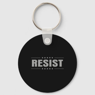 Resist Trump Protest Anti Political We The People Key Ring