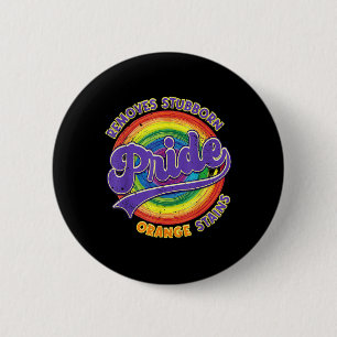 Resist Trump Remove Stubborn Orange Stains Pride M 6 Cm Round Badge