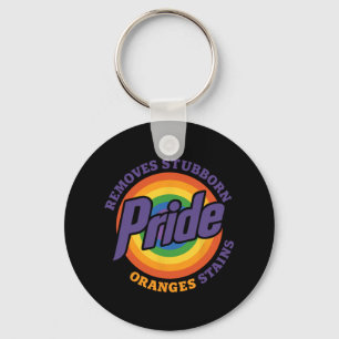 Resist Trump Remove Stubborn Orange Stains Pride M Key Ring