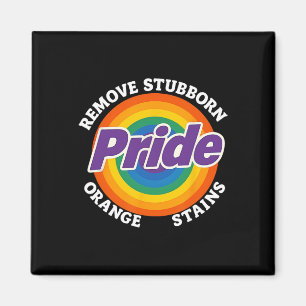 Resist Trump Remove Stubborn Orange Stains Pride M Magnet