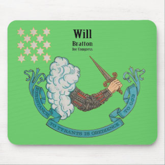 Resist Tyrants Obey God, Will Bratton Mouse Pad