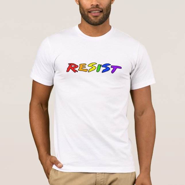 Resist with Pride! (up to 3x!) T-Shirt (Front)