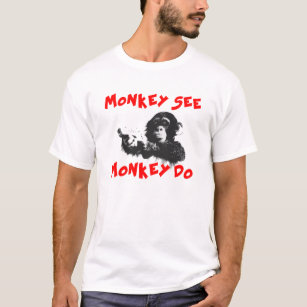 Resistance Apparel Monkey Gun Men's T Shirt