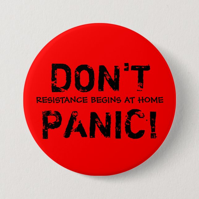 Resistance Begins At Home Button (Front)
