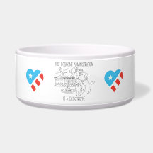 Resistance Cookbook Pet Bowl