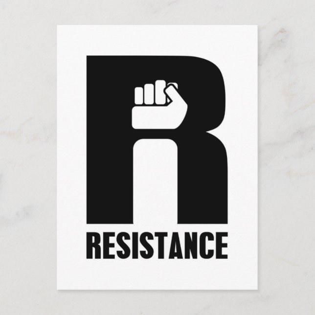 Resistance Postcard (Front)