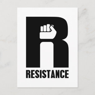 Resistance Postcard