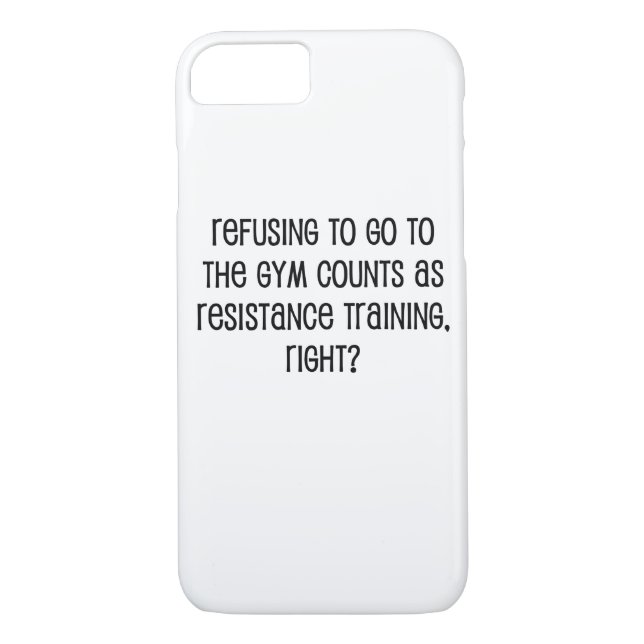 Resistance Training Case-Mate iPhone Case (Back)