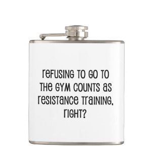 Resistance Training Hip Flask