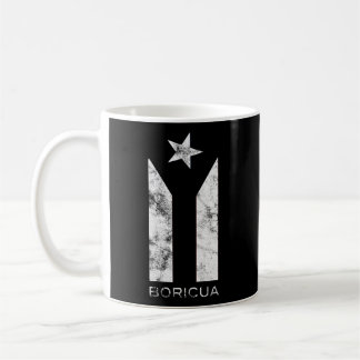 Resiste Boricua Puerto Rico Puerto Rican Black Fla Coffee Mug