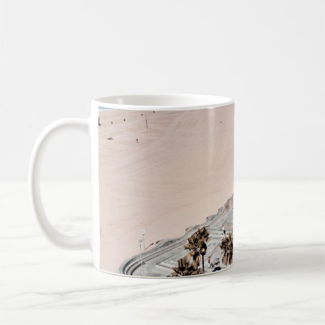 Resort near seashore coffee mug (Left)