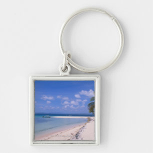 Resort on the beach key ring
