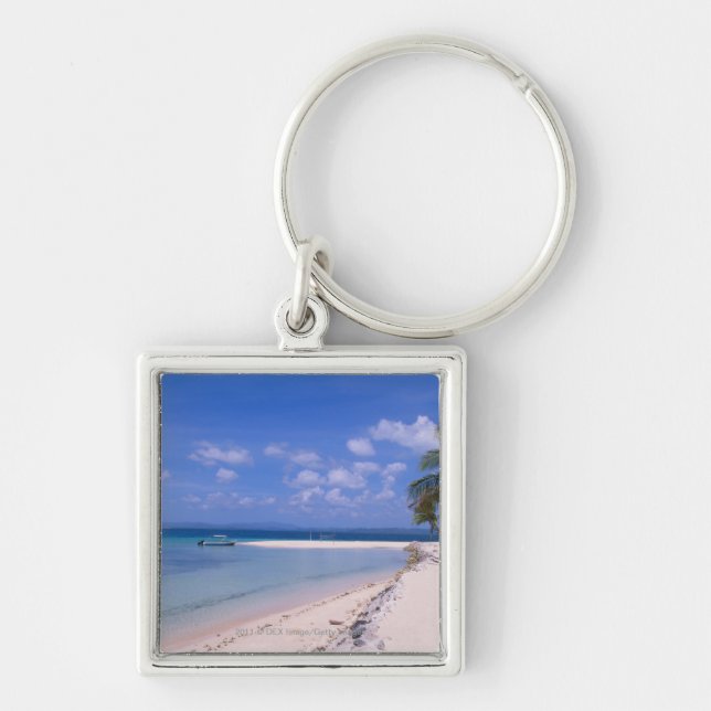 Resort on the beach key ring (Front)