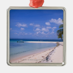 Resort on the beach metal tree decoration