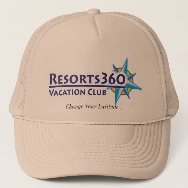 Resorts 360 Hat - Change Your Latitude... (Front)