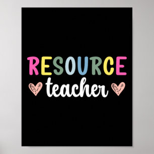 Resource Teacher Resource Teaching Poster