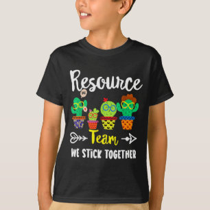 Resource Team, Funny Cactus Crew Resource Teacher T-Shirt