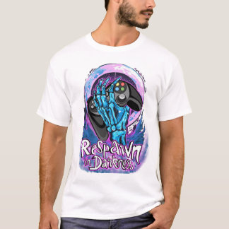 Respawn in Darkness – Gothic Gamer Shirt