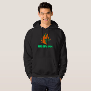 RESPAWN – Neon Gamer Fox Logo Hoodie