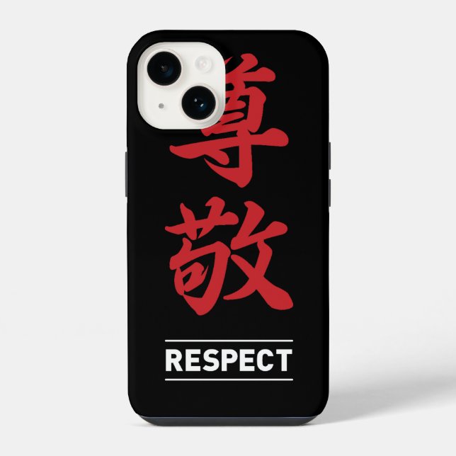 Respect 2 iPhone case (Back)