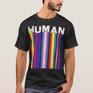 Respect All Humans Lgbt Lesbian Gay Bisexual T-Shirt