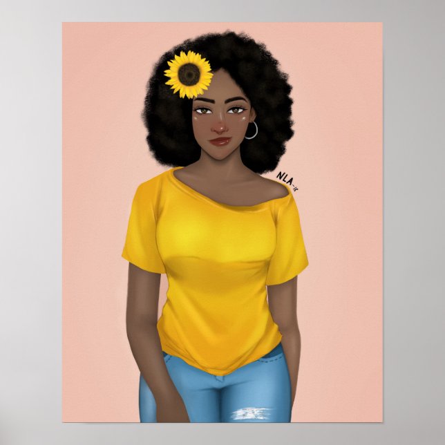 Respect and Protect the Black Woman Poster (Front)