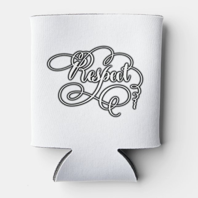 respect can cooler (Front)