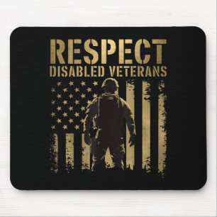 Respect Disabled Veterans Mouse Pad