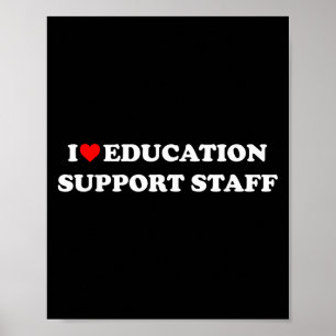 Respect, Gratitude, School, Education Suprt Staff  Poster