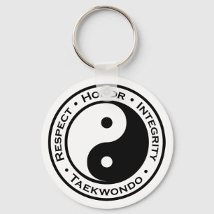 Respect Honour Integrity Taekwondo Key Ring