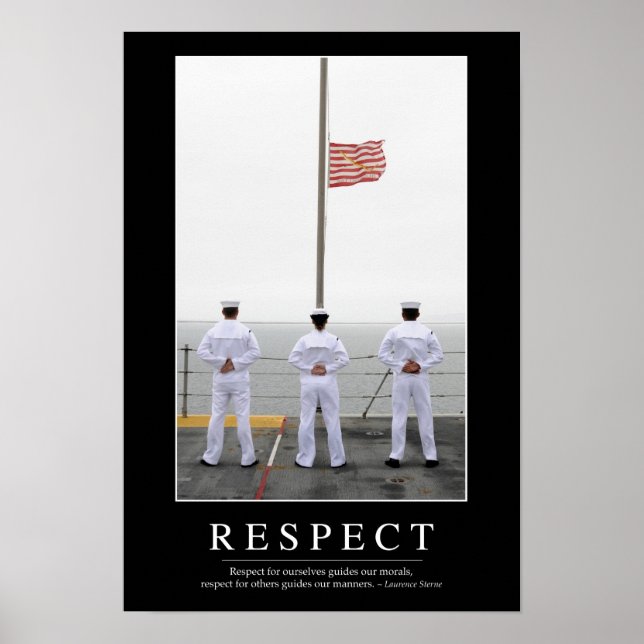 Respect: Inspirational Quote 1 Poster (Front)