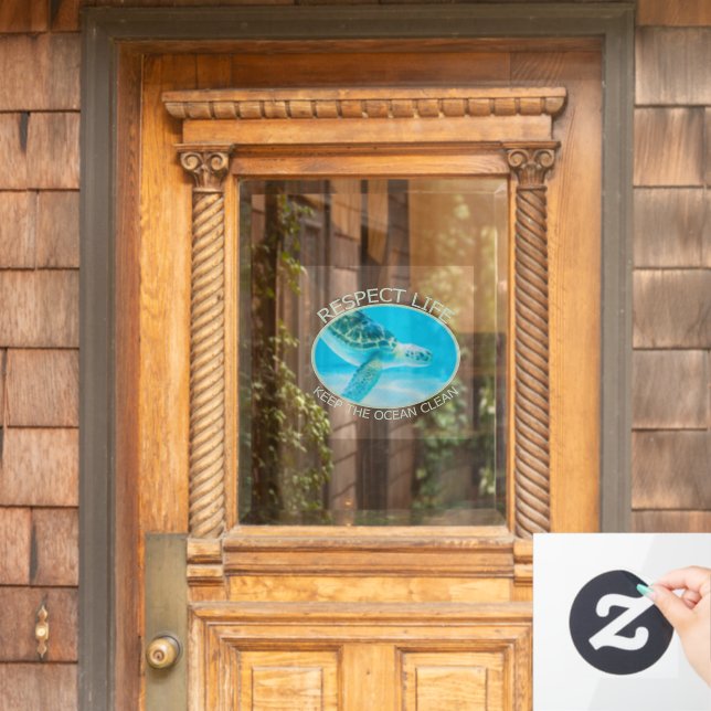 Respect Life, Keep the Ocean Clean (Home Door)