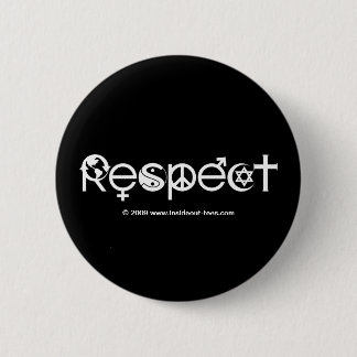 Respect Mother Earth - Recycle Save The Planet 6 Cm Round Badge