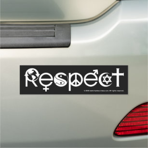 Respect Mother Earth - Recycle Save The Planet Car Magnet