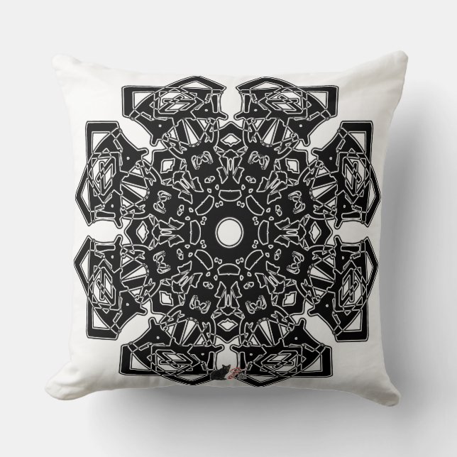 Respect Octa Glyph Pillow (Front)