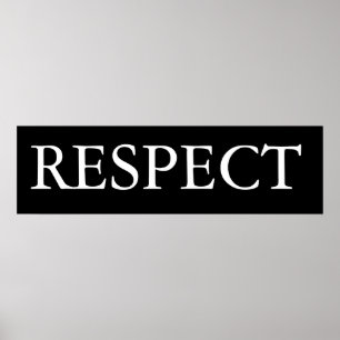 Respect Poster