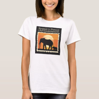 Respect & Protect Our Environment (Elephants) T-Shirt