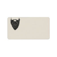 Respect The Beard | Blank Return Address