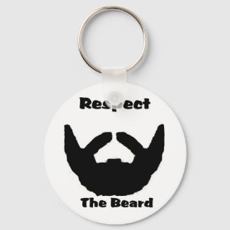 respect the beard key ring