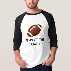Respect The Coach Black White Long Sleeve T-shirt