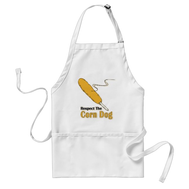 Respect The Corn Dog? Standard Apron (Front)