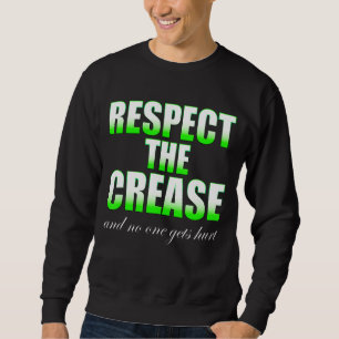 Respect The Crease D B G T Kids Lacrosse Team Capt Sweatshirt