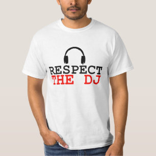 Respect the DJ pioneer style t-shirt