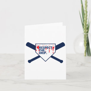 Respect The Drip Bysebyll Byt Ice Cream Drip  Card