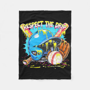 Respect The Drip Bysebyll Glove Byt With Sprinkles Fleece Blanket