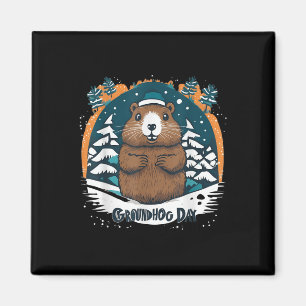 Respect The Groundhog Day _1 Magnet