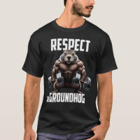 respect the groundhog, happy groundhog day