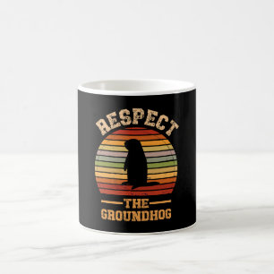 Respect The Groundhog Holiday Coffee Mug