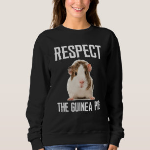 Respect The Guinea Pig For Guinea Pig Sweatshirt
