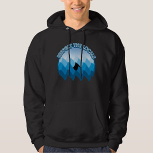 Respect the Locals - Shark Awareness Design Hoodie